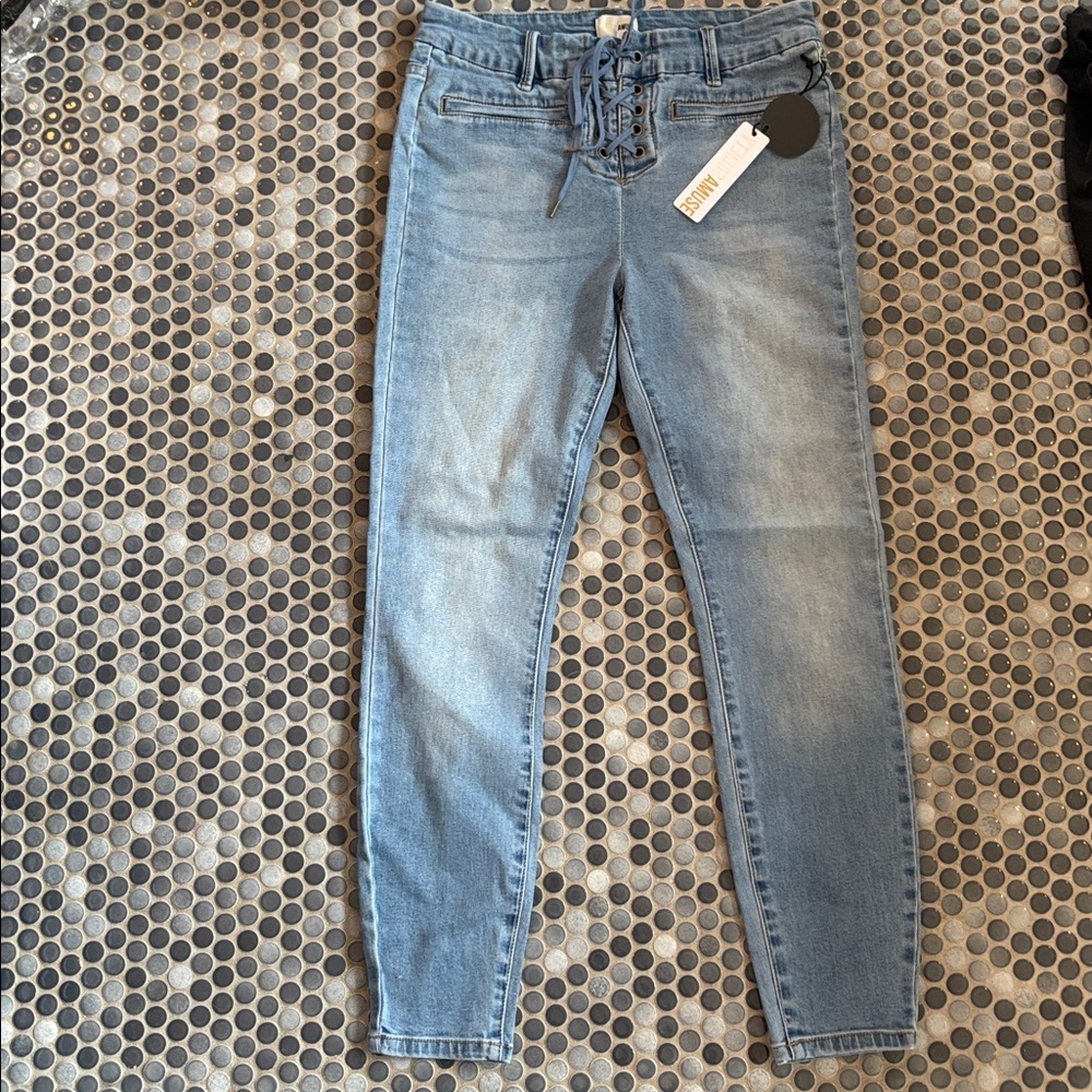 Amuse Society Blue Soho Jeggings